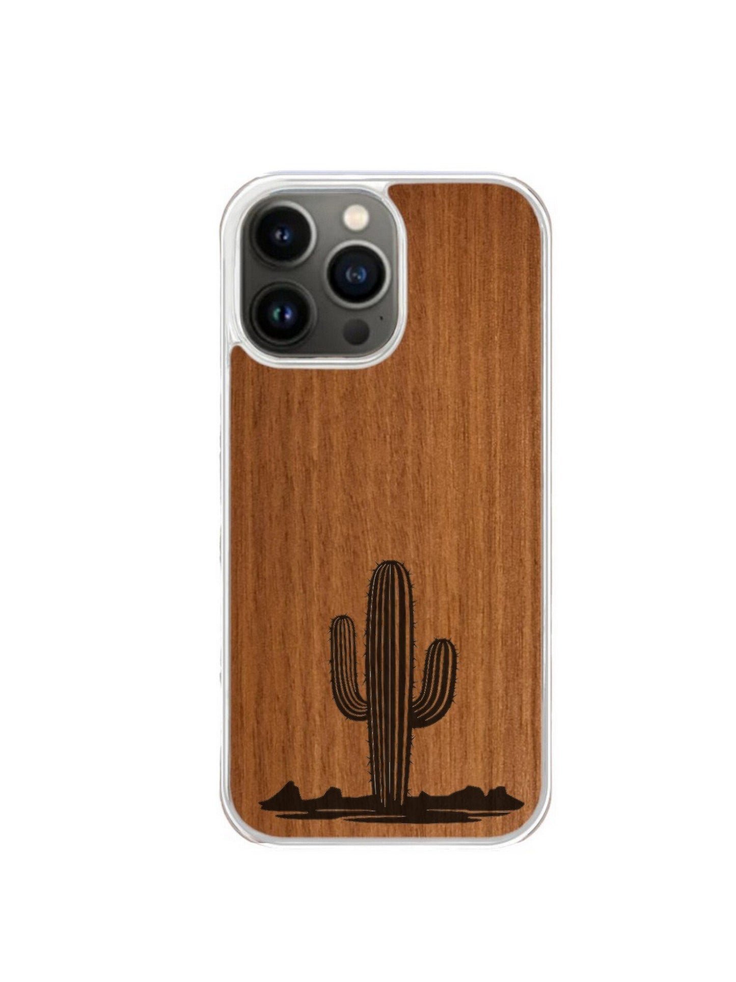 Coque Iphone transparente - Gros kaktus