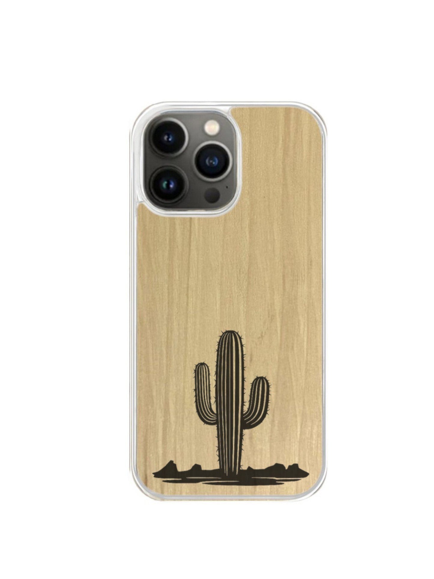Coque Iphone transparente - Gros kaktus