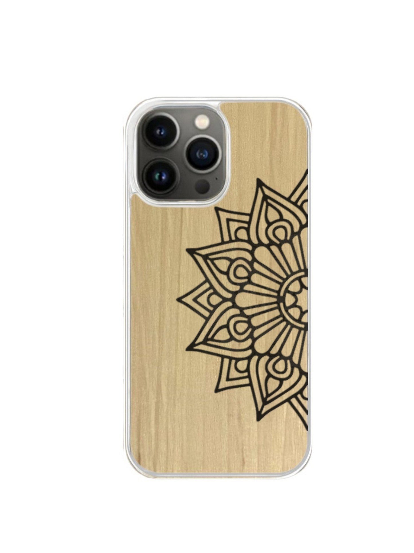 Coque Iphone transparente - Mandala