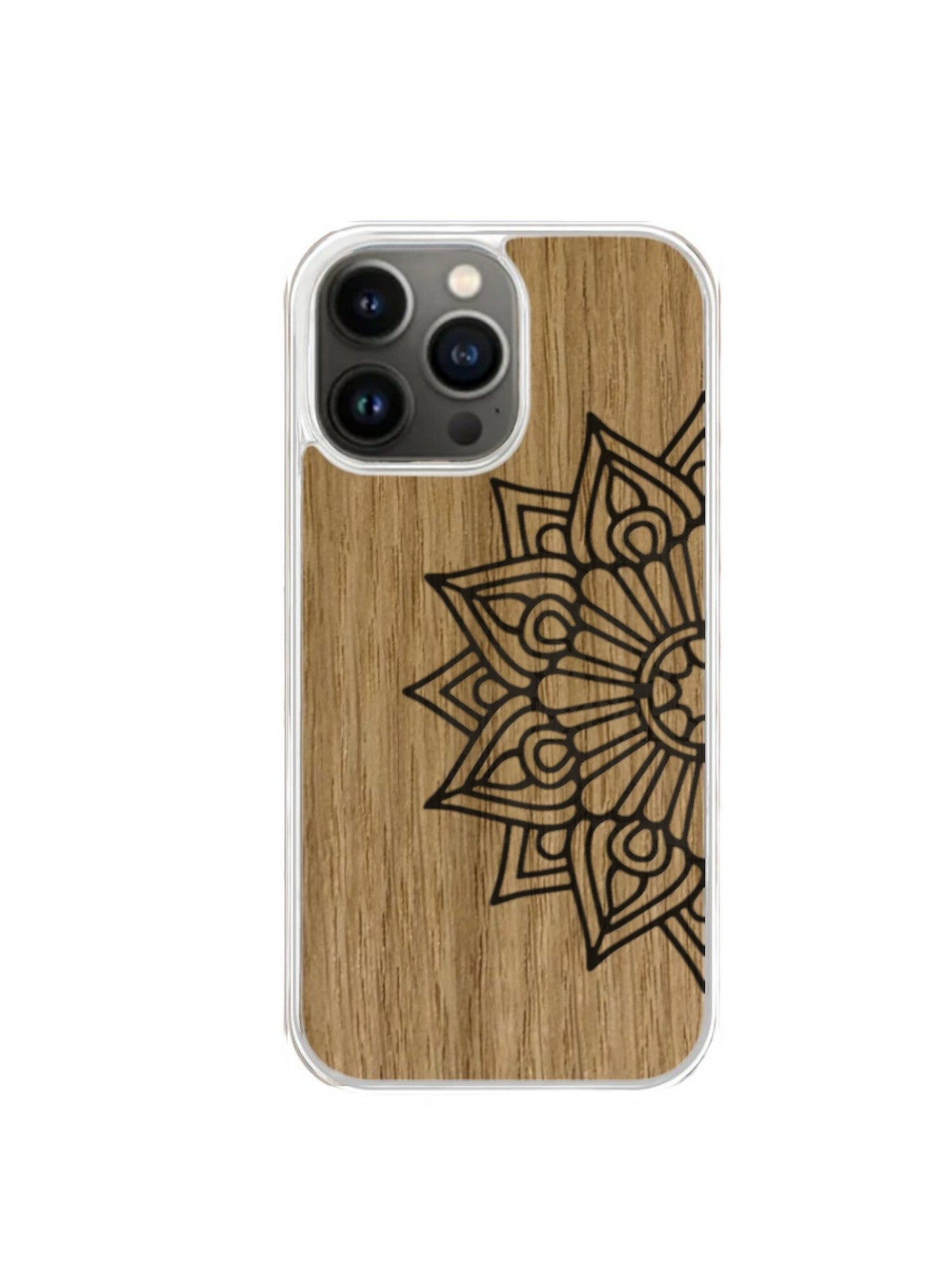 Coque Iphone transparente - Mandala