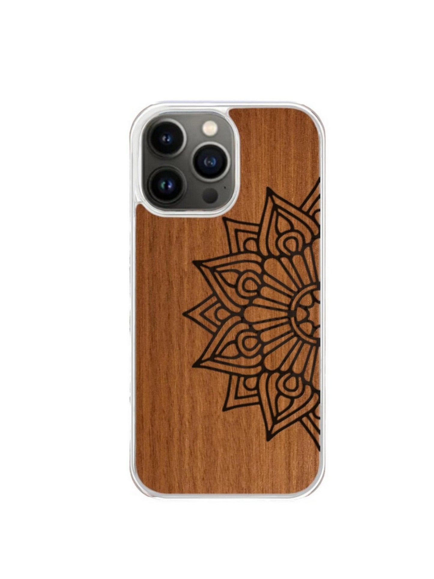 Coque Iphone transparente - Mandala
