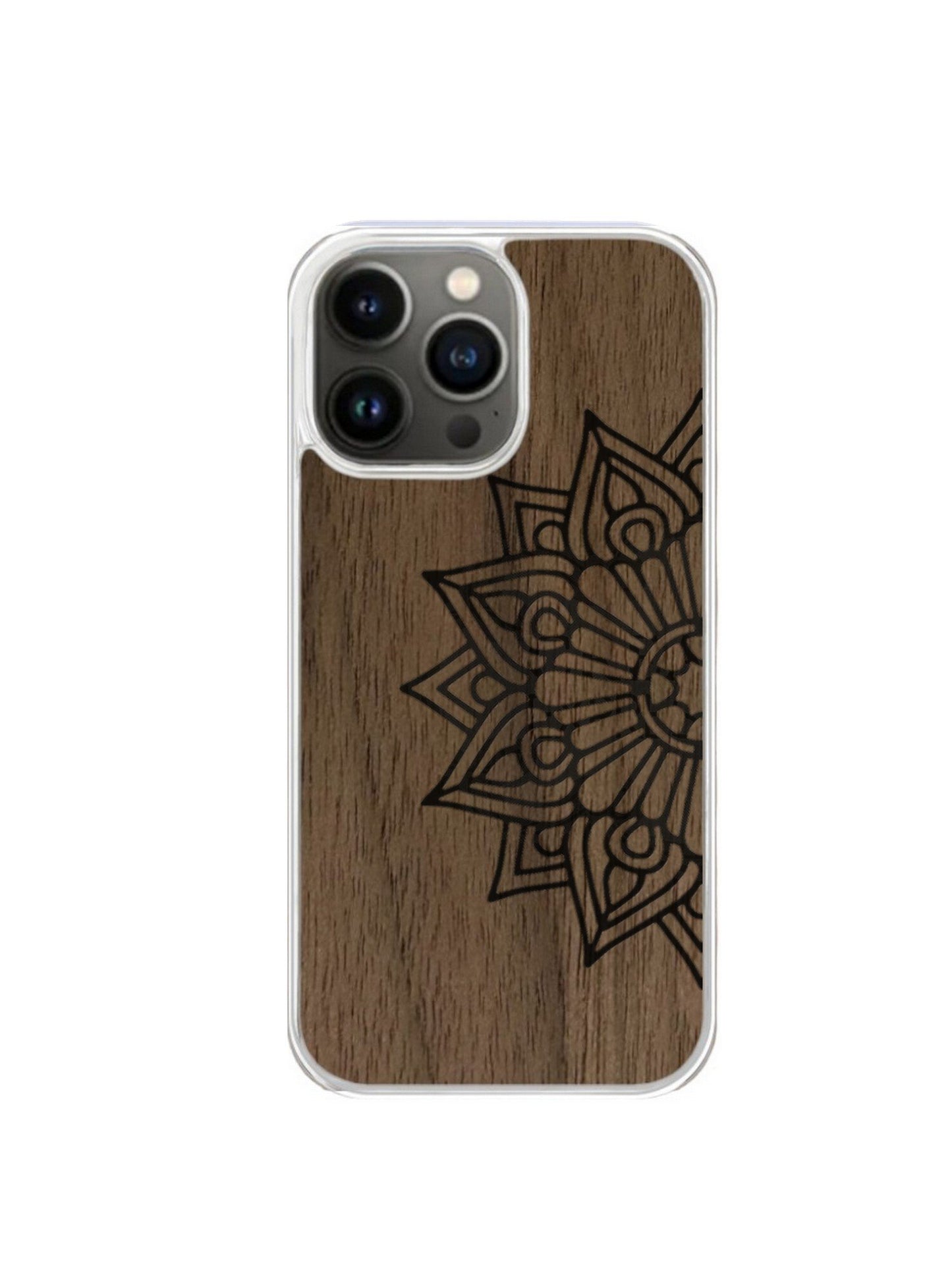 Coque Iphone transparente - Mandala