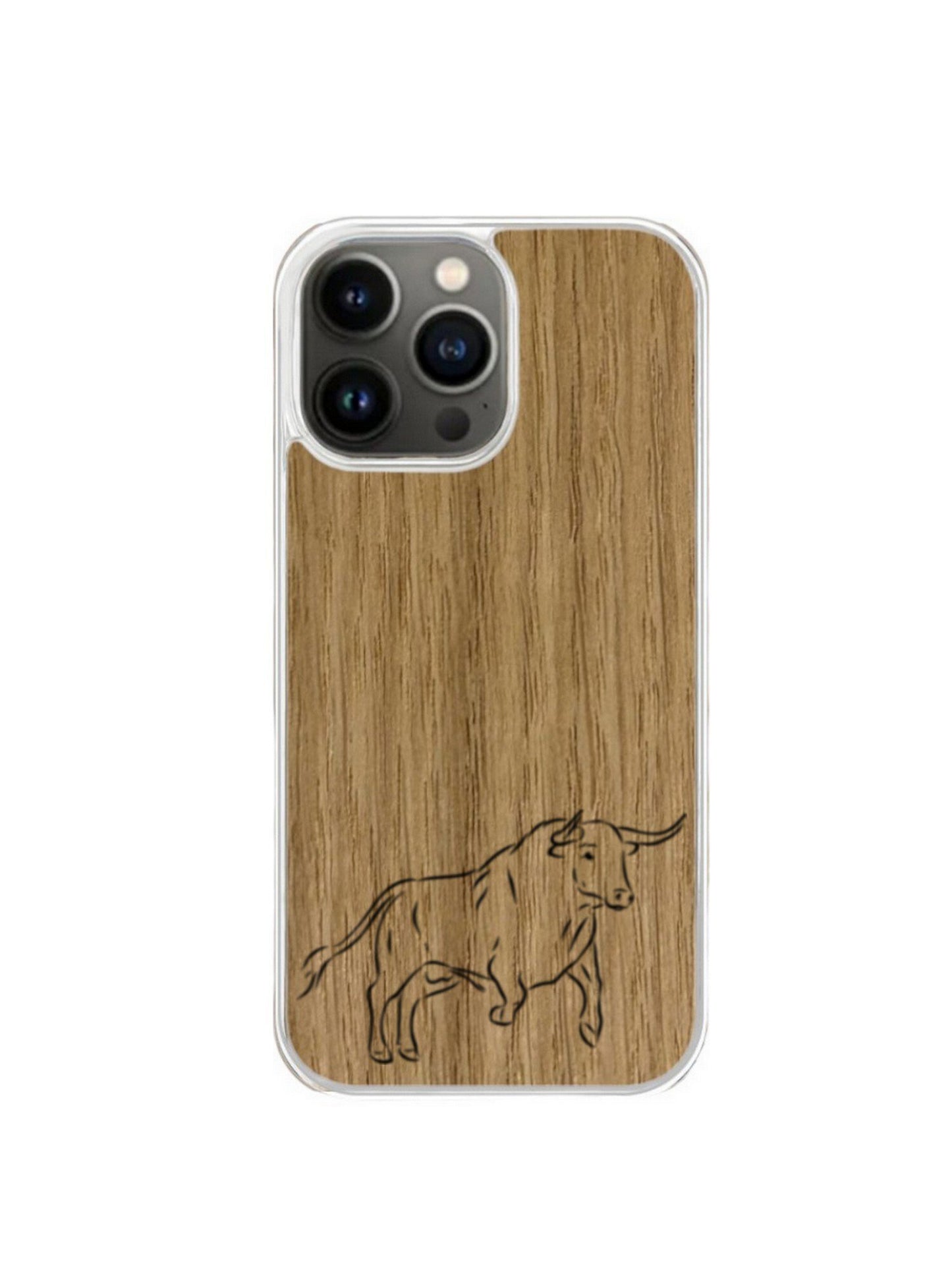 Coque Iphone transparente - Taureau