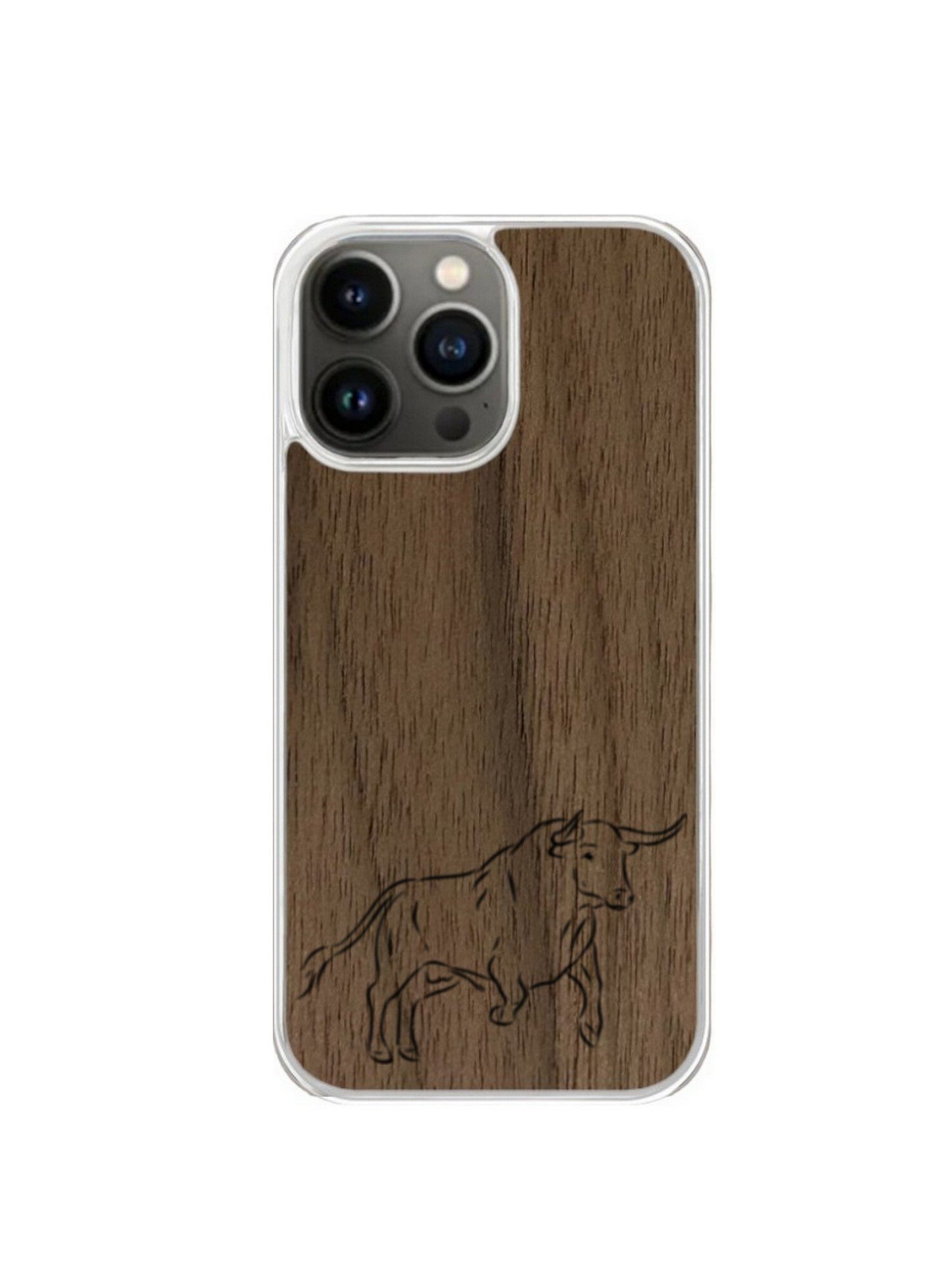 Coque Iphone transparente - Taureau