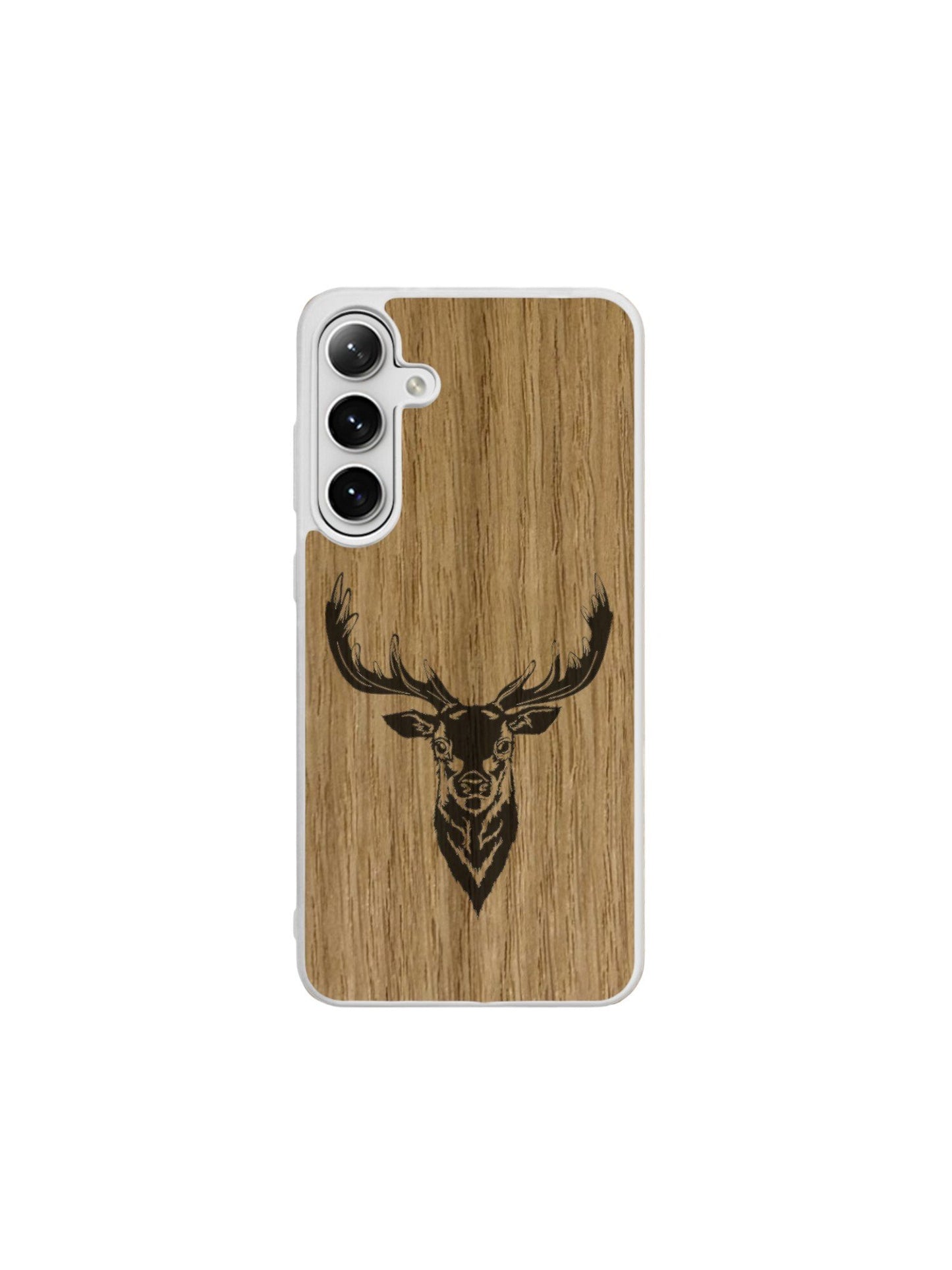 Coque transparente Samsung Galaxy S - Gravure Cerf