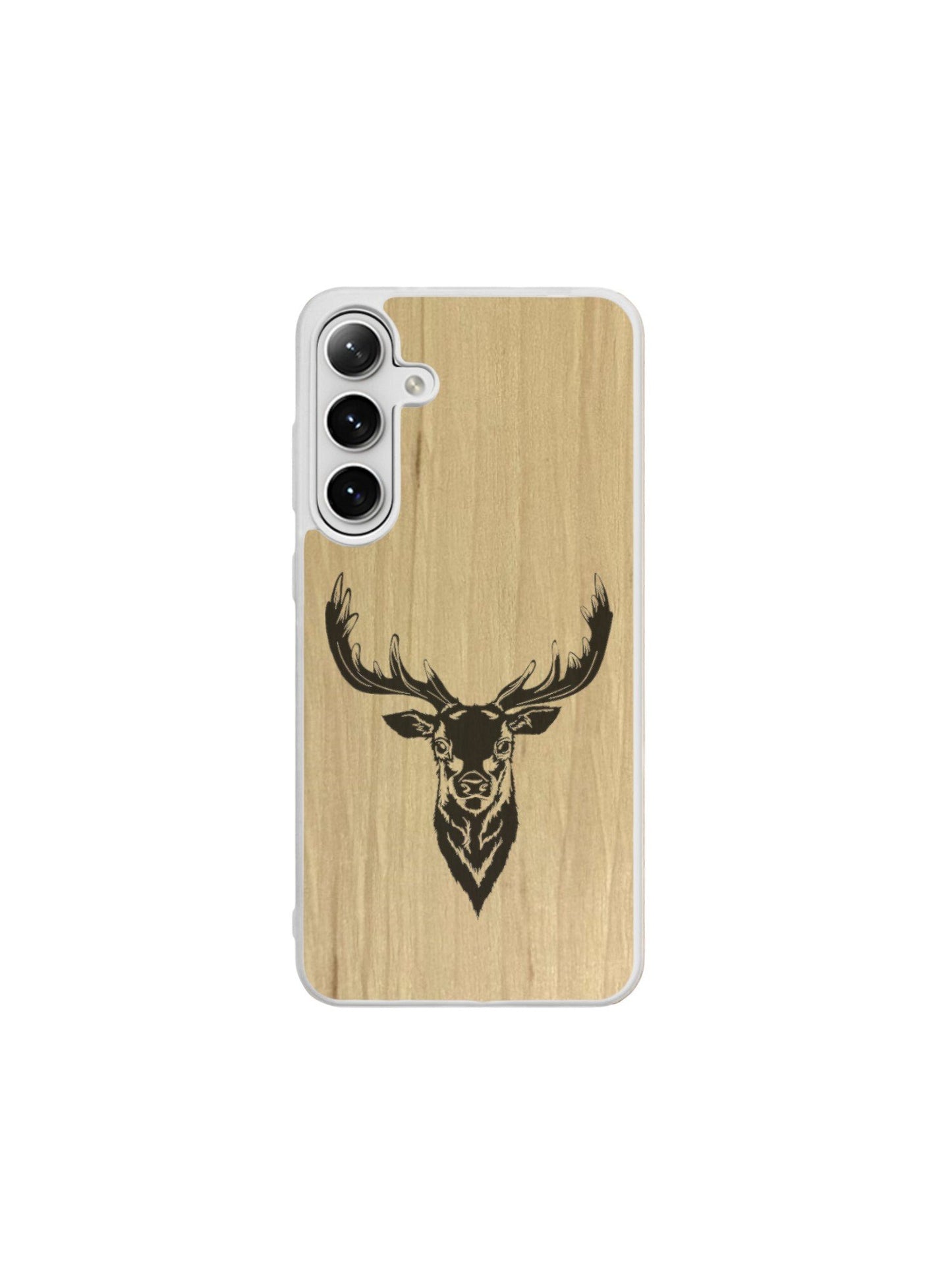 Coque transparente Samsung Galaxy S - Gravure Cerf