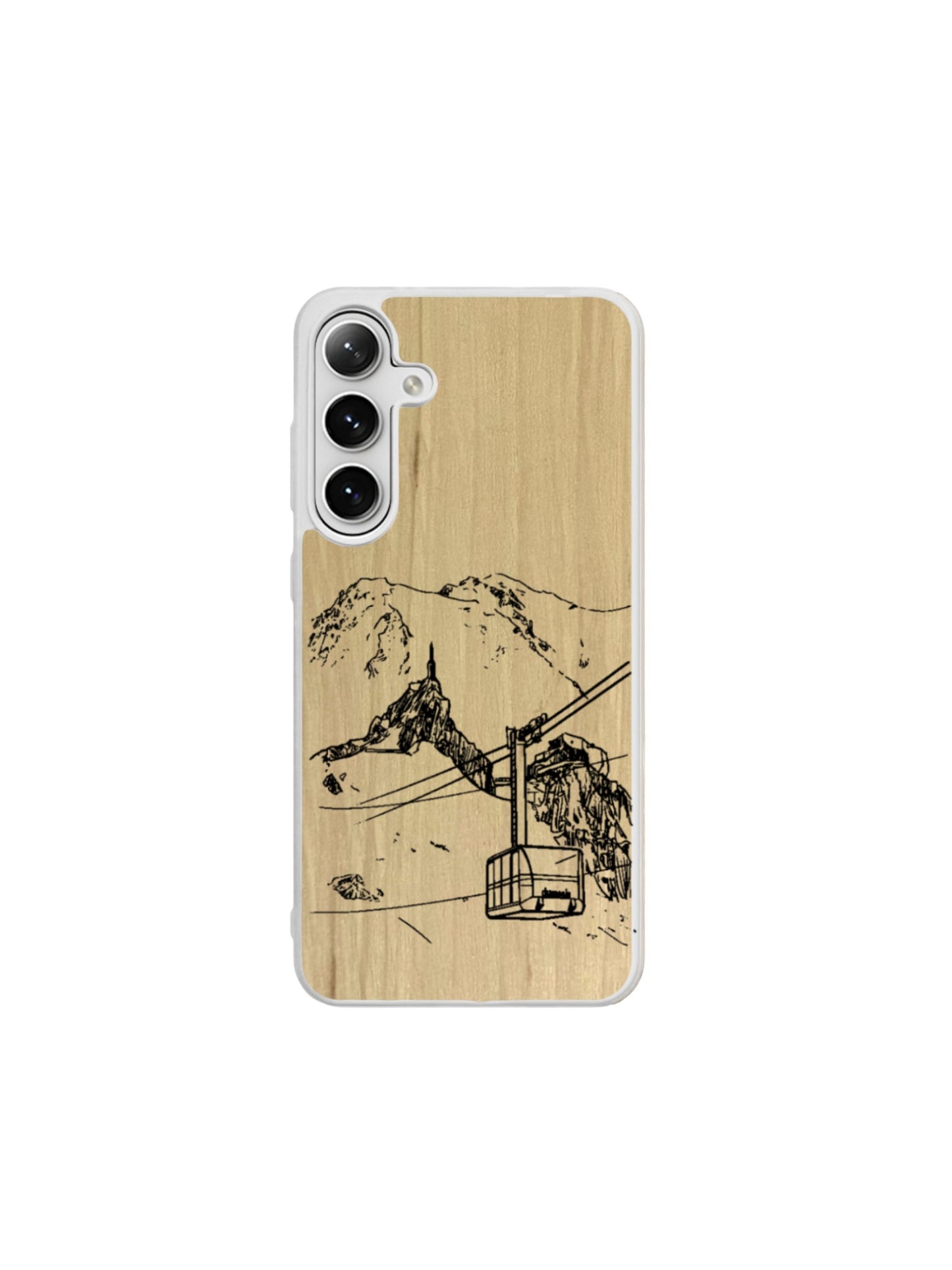 Coque transparente Samsung Galaxy S - Aiguille du midi Mont blanc