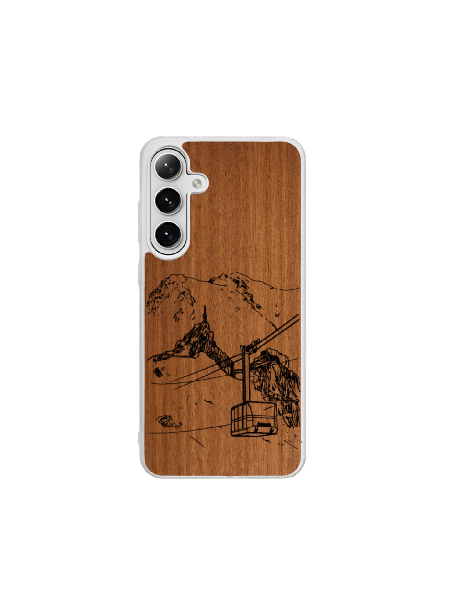 Coque transparente Samsung Galaxy S - Aiguille du midi Mont blanc