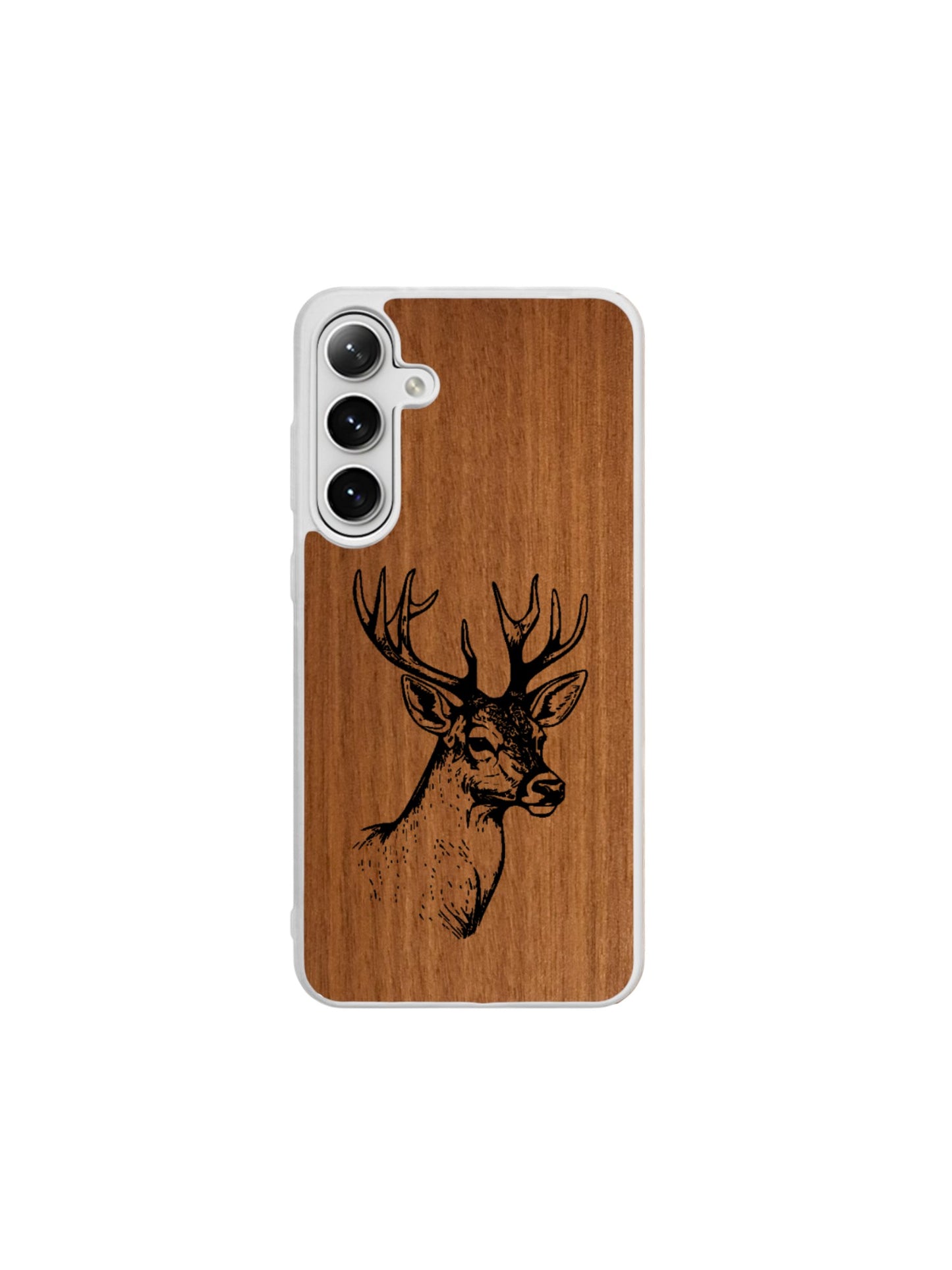 Coque Samsung Galaxy A Transparente - Chevreuil