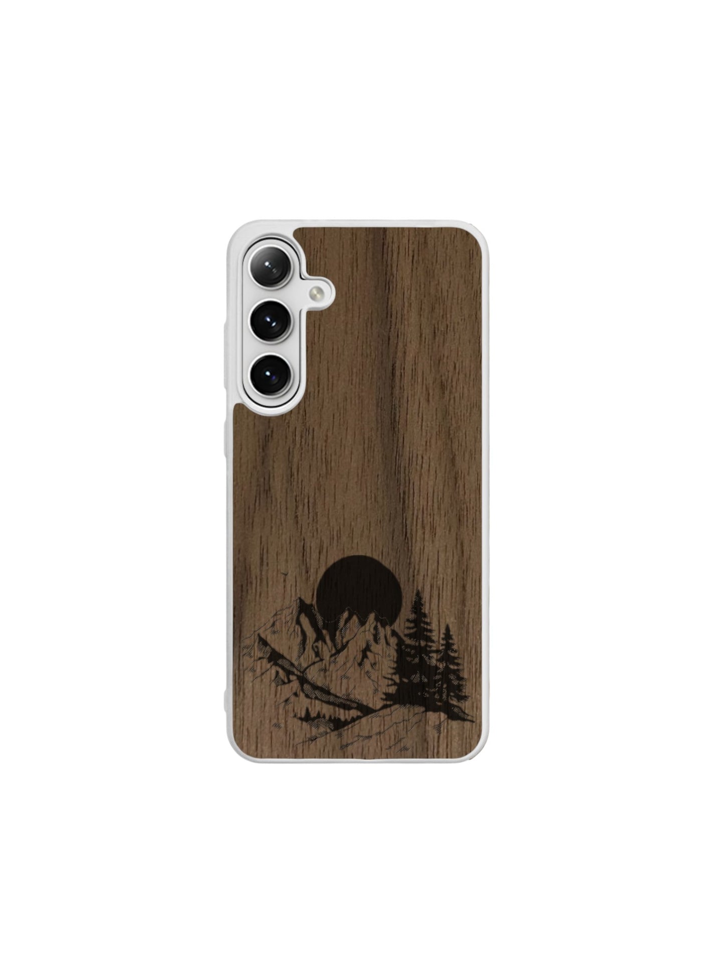 Coque Samsung Galaxy A Transparente - Paysage de montagne