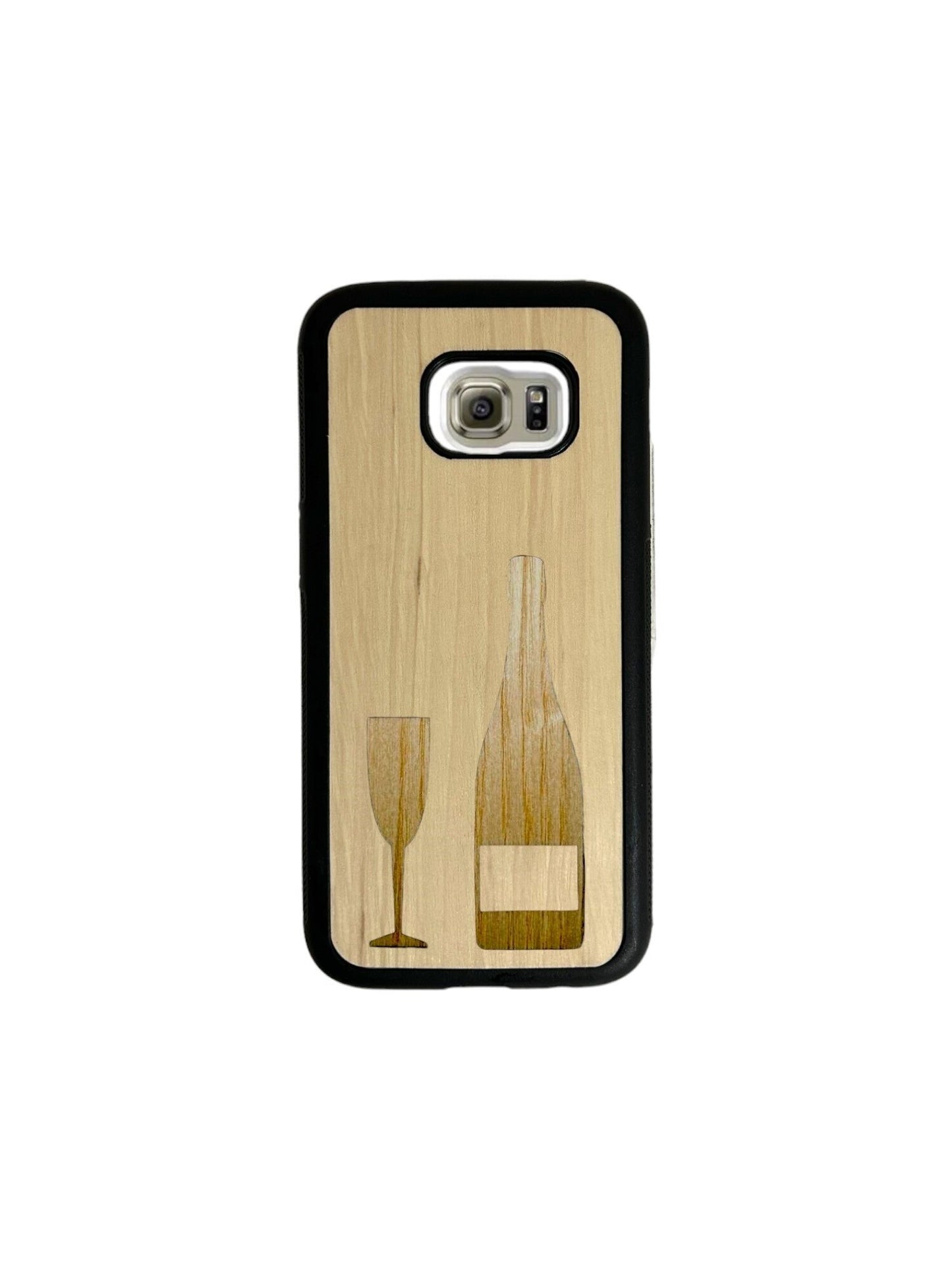 Custodia per Samsung Galaxy A - Bottiglia di champagne