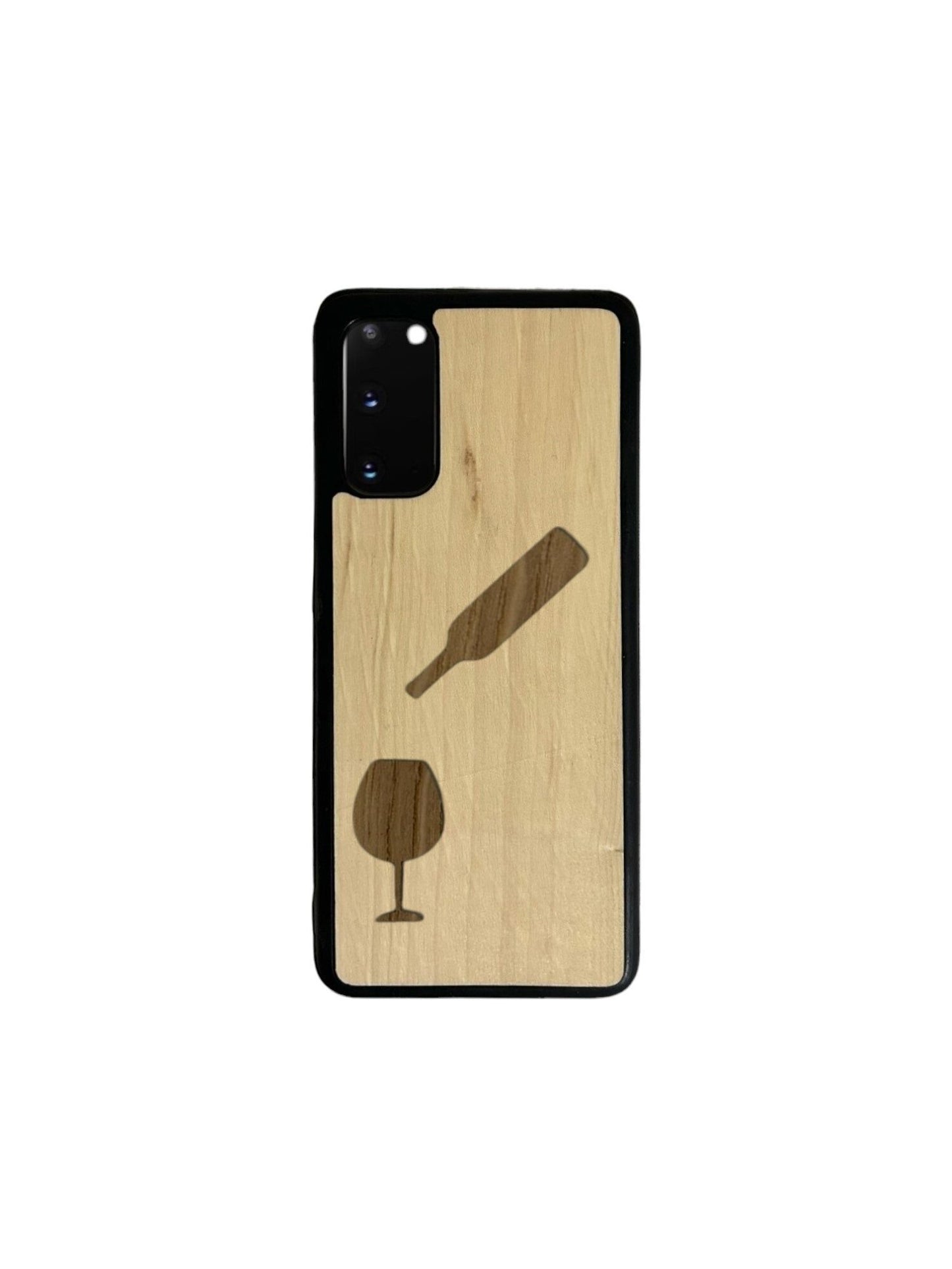 Custodia per Samsung Galaxy A - Bottiglia di vino