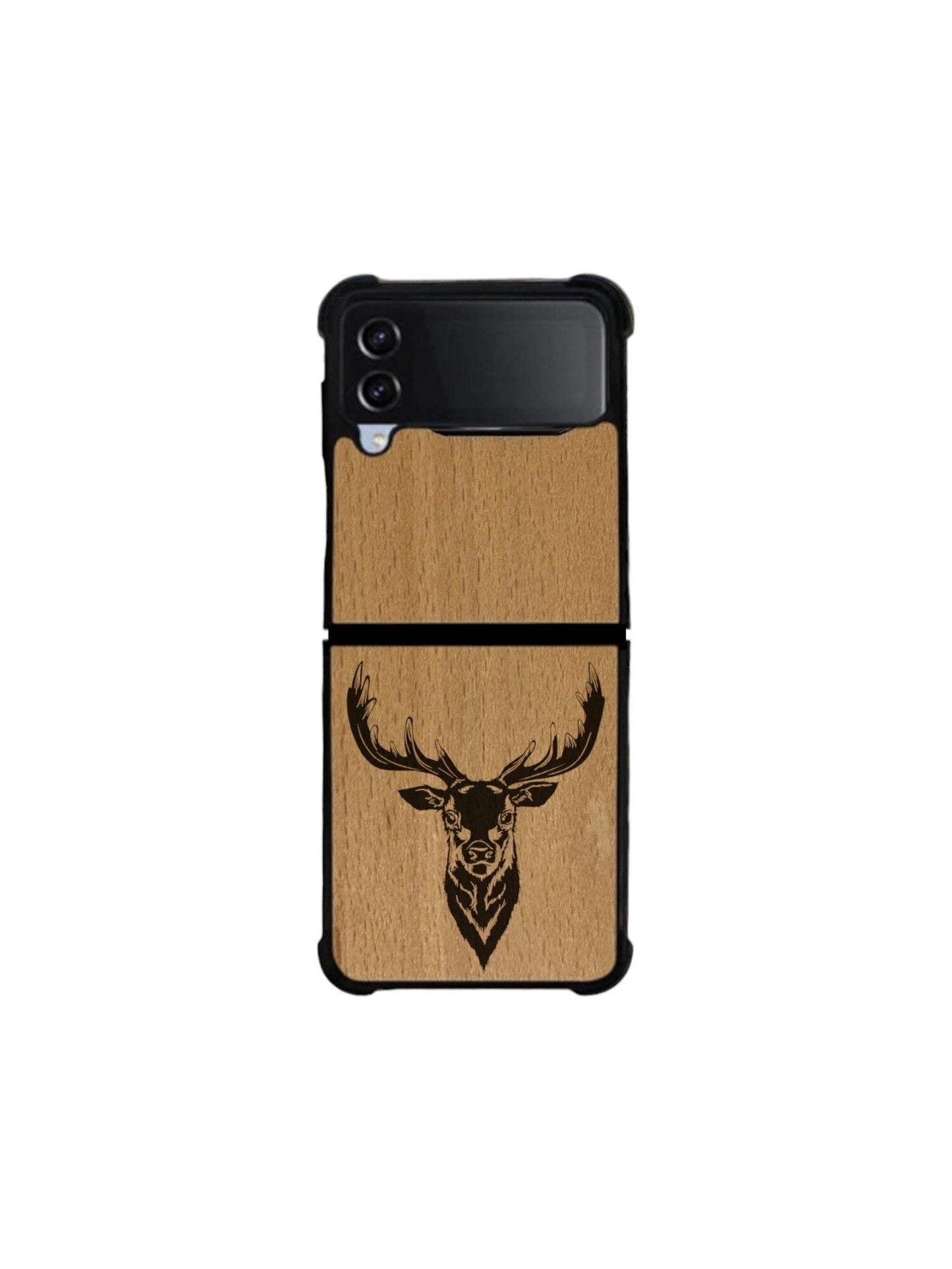 Samsung Galaxy Z Flip case - Deer engraving