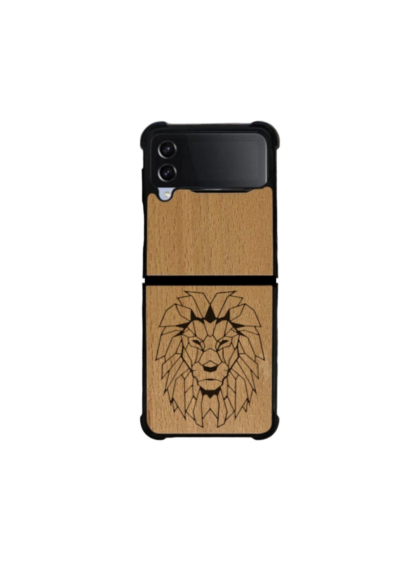 Samsung Galaxy Z Flip Case - Lion Engraving