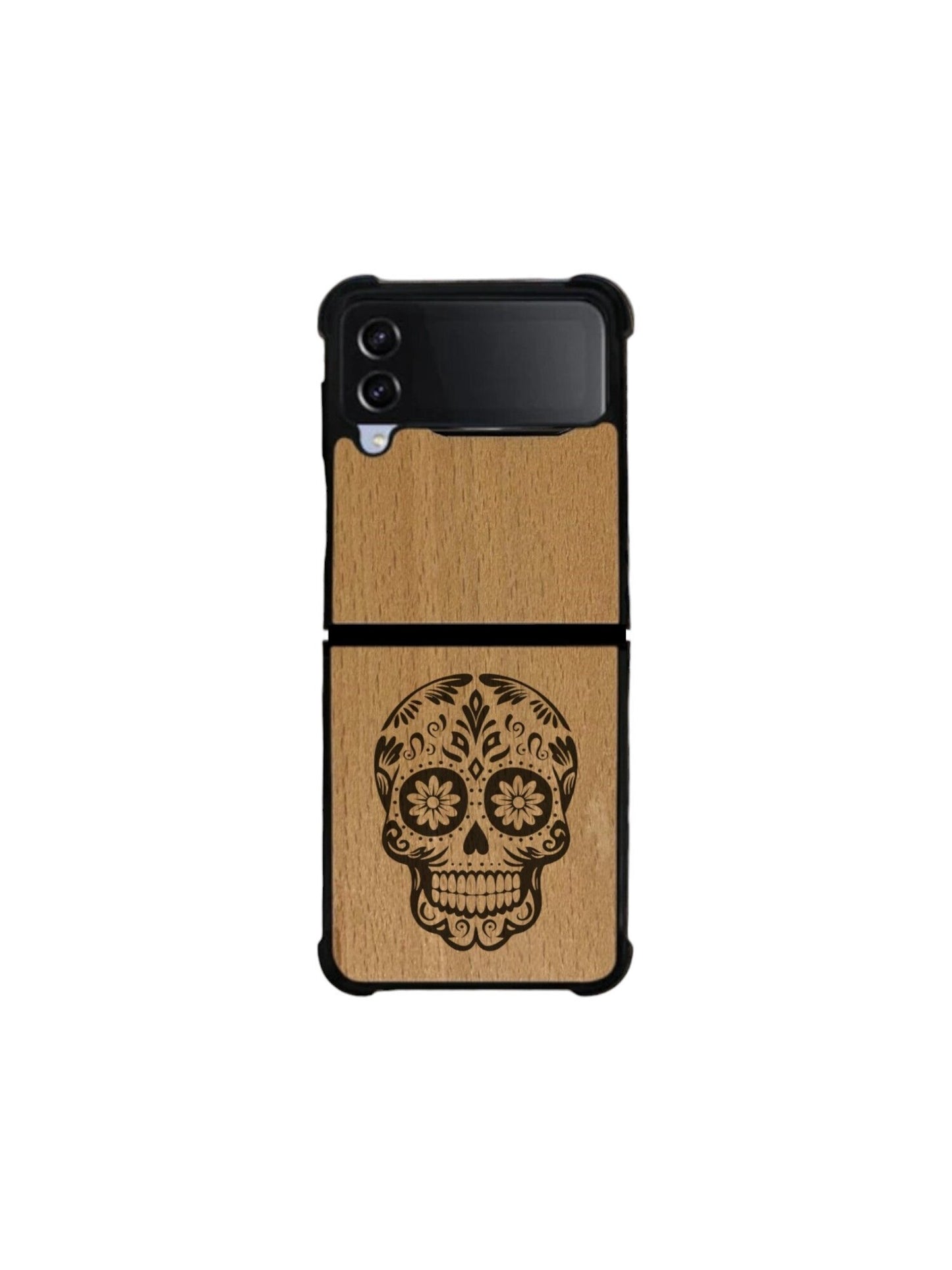 Coque Samsung Galaxy Z Flip - Tete de mort Mexicain