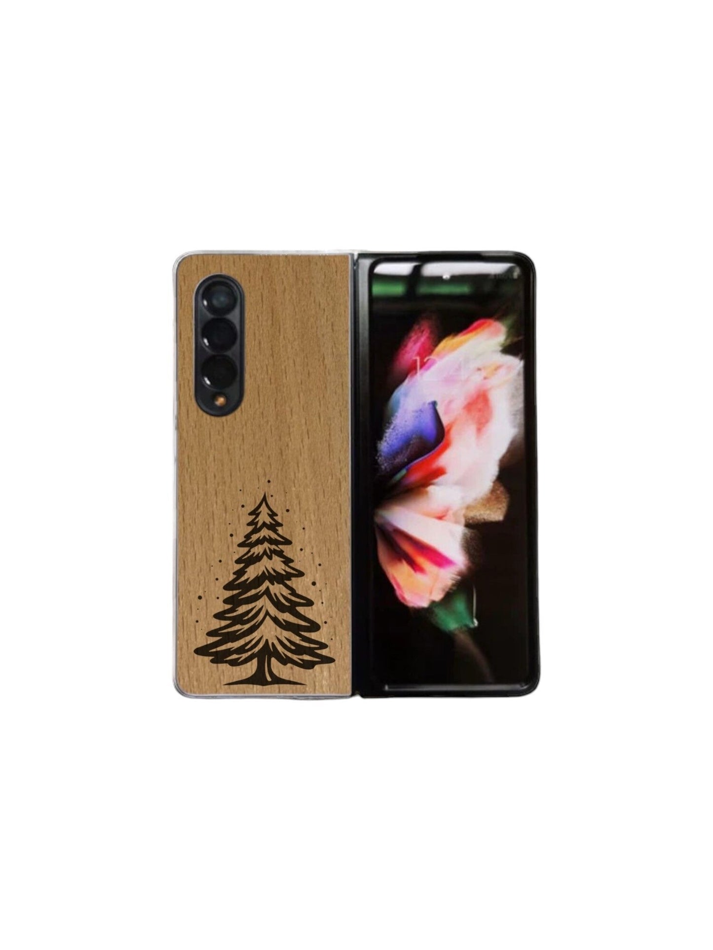 Coque Samsung Galaxy Z Fold - Sapin de Nöel