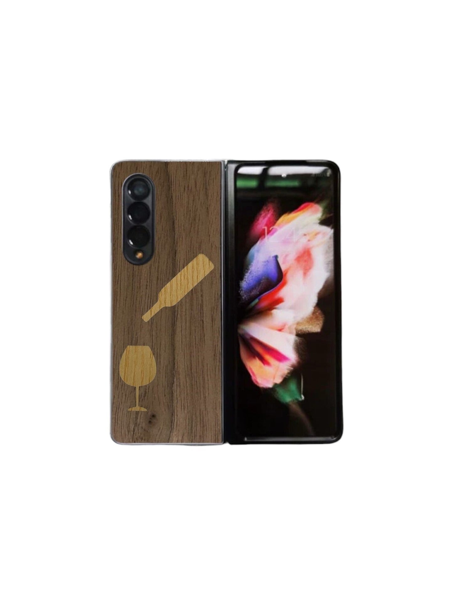 Coque Samsung Galaxy Z Fold - Bouteille de Vin