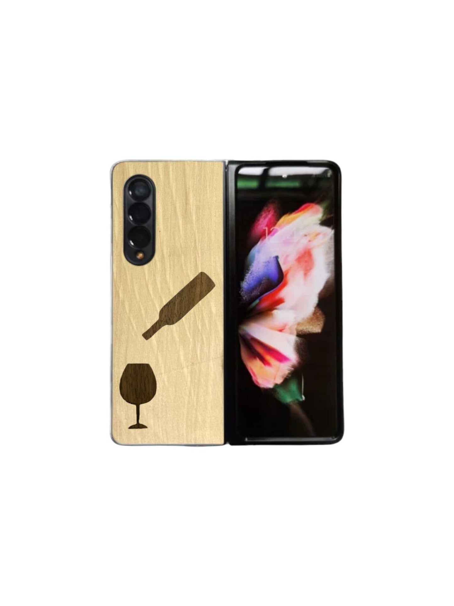 Coque Samsung Galaxy Z Fold - Bouteille de Vin