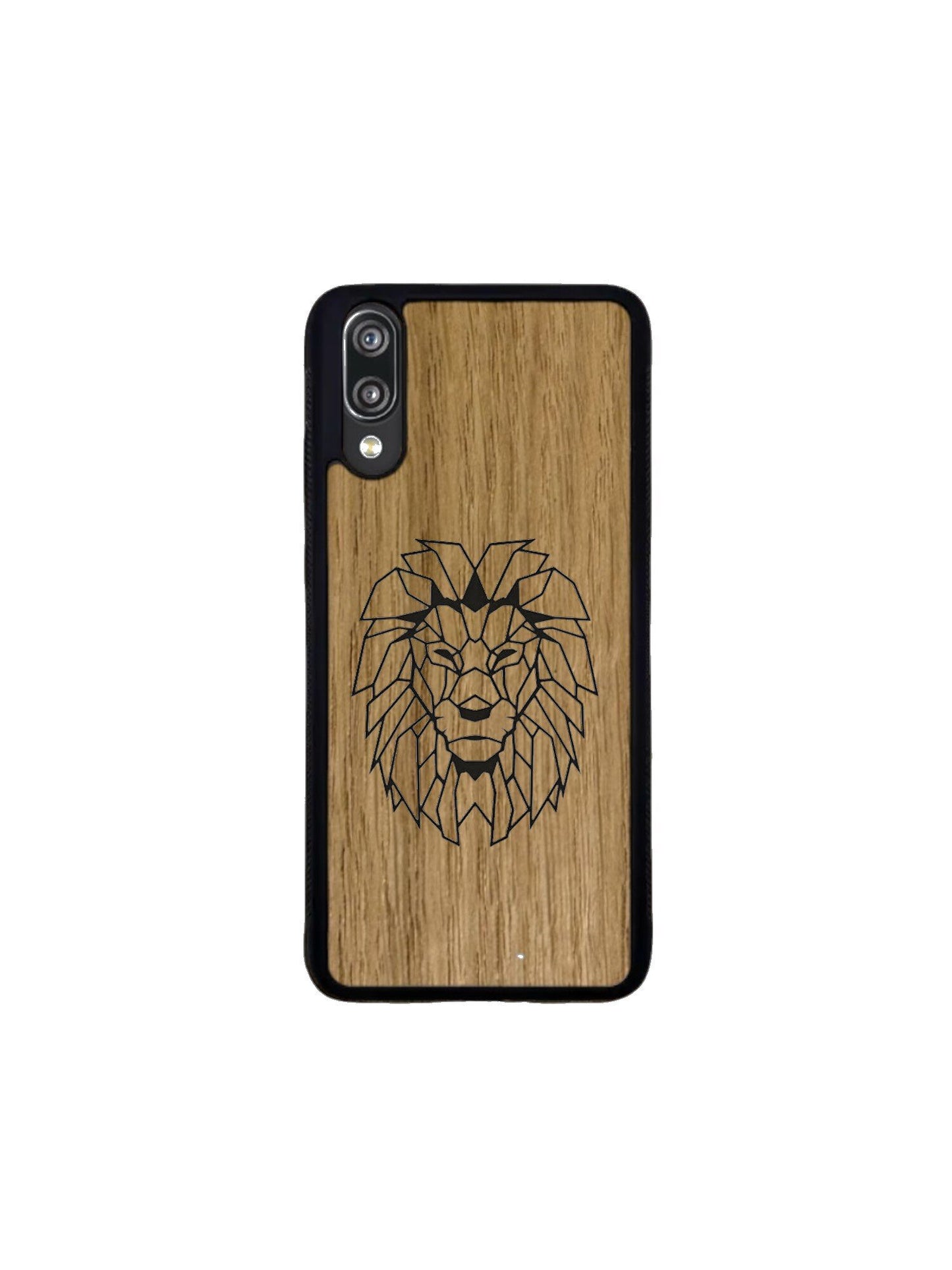 Huawei P case - Lion engraving