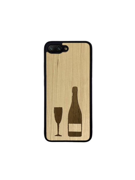 Coque Huawei Honor - Bouteille de Champagne