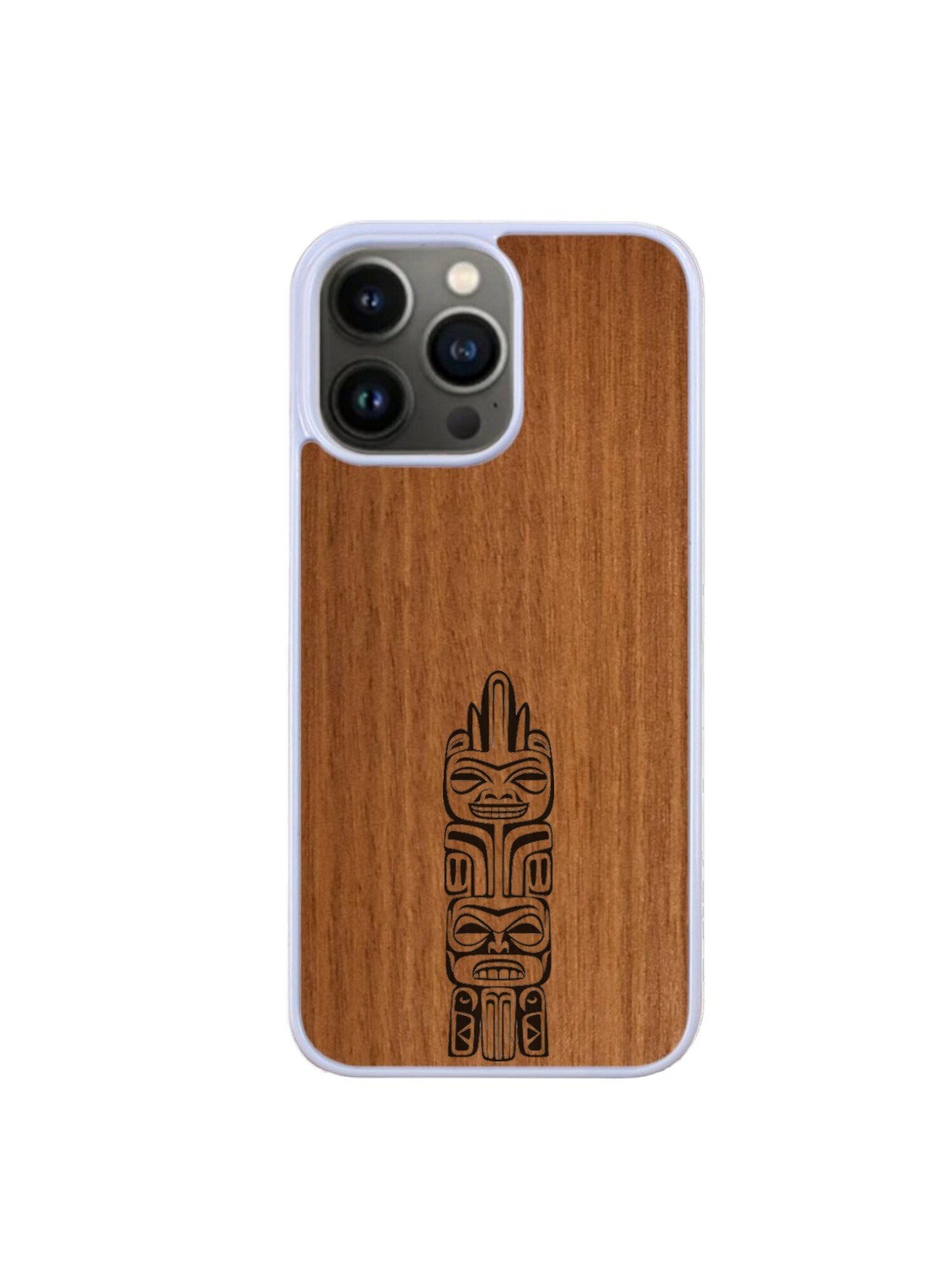 Coque Iphone blanc - Totem