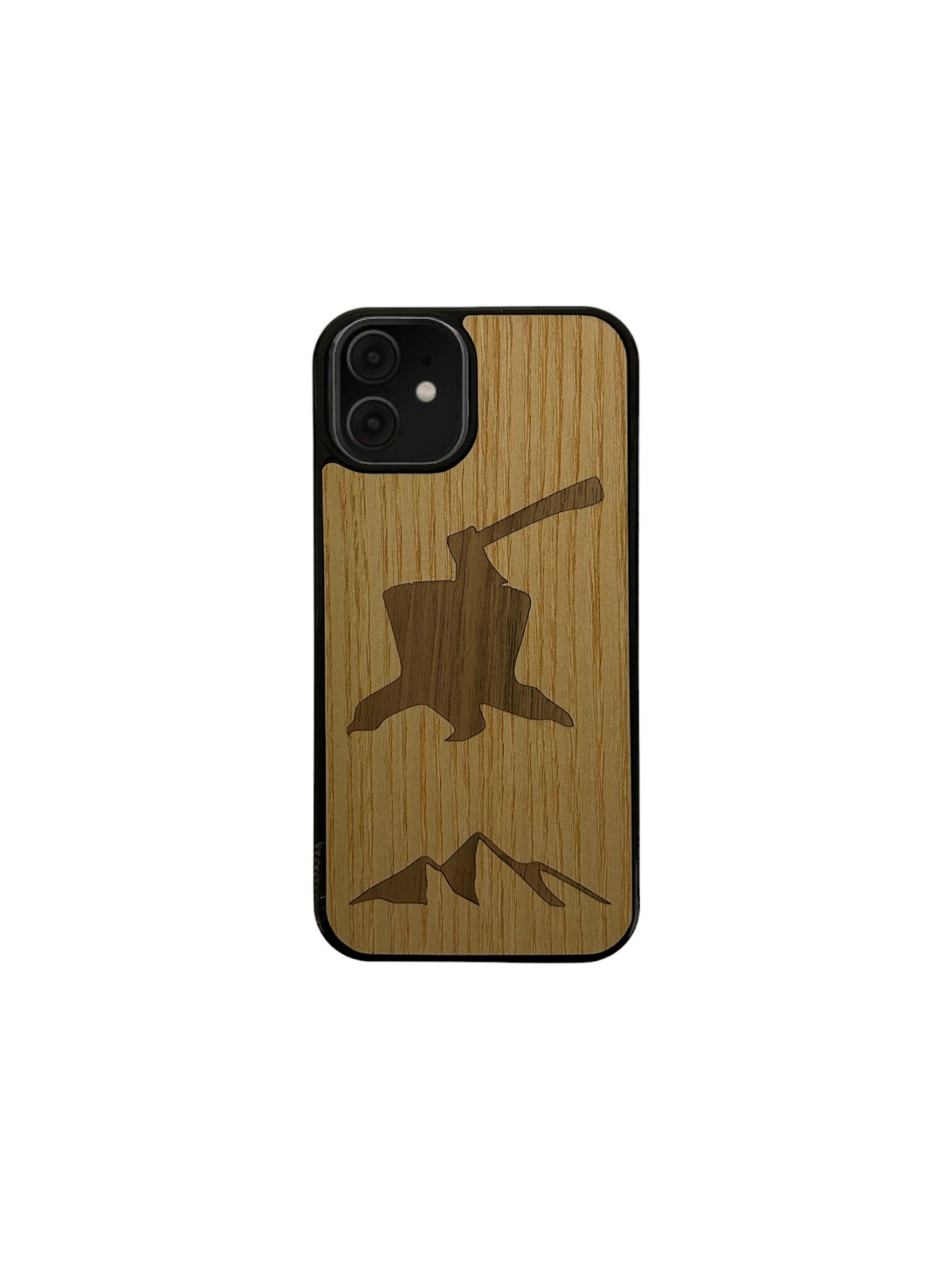 Custodia per iPhone - Tronco di legno