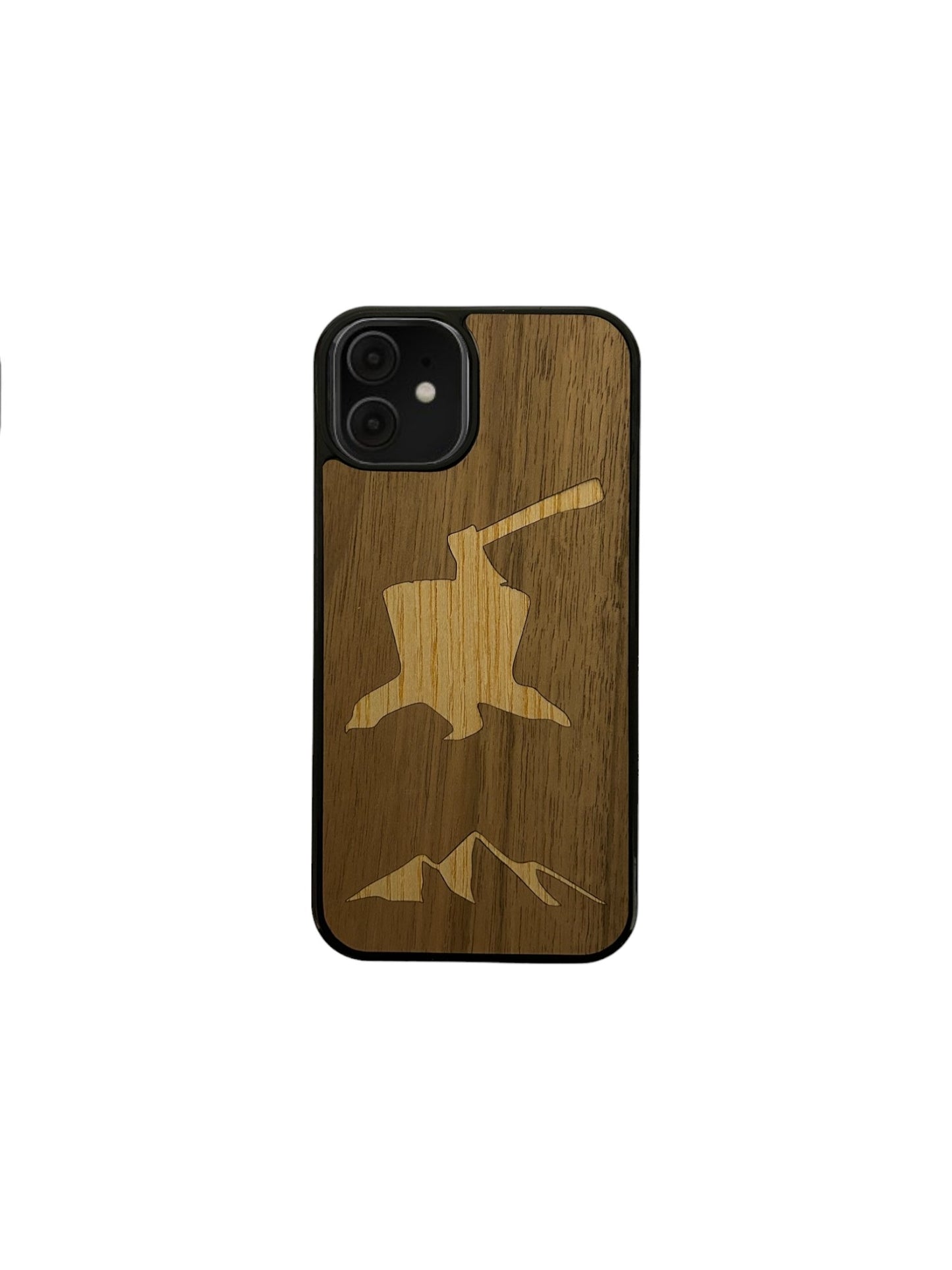 Custodia per iPhone - Tronco di legno