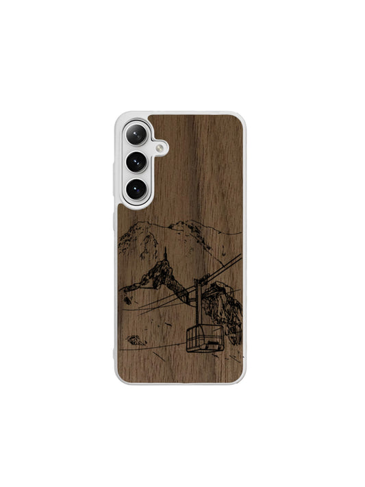 Coque Samsung Galaxy A Transparente - Aiguille du midi mont blanc