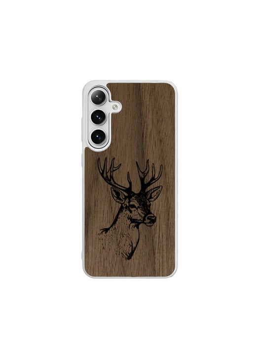 Coque Samsung Galaxy A Transparente - Chevreuil