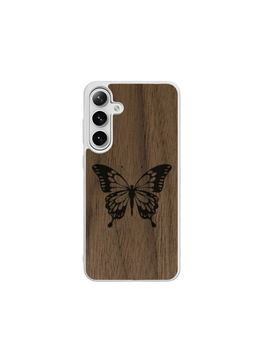 Coque Samsung Galaxy A Transparente - Papillon