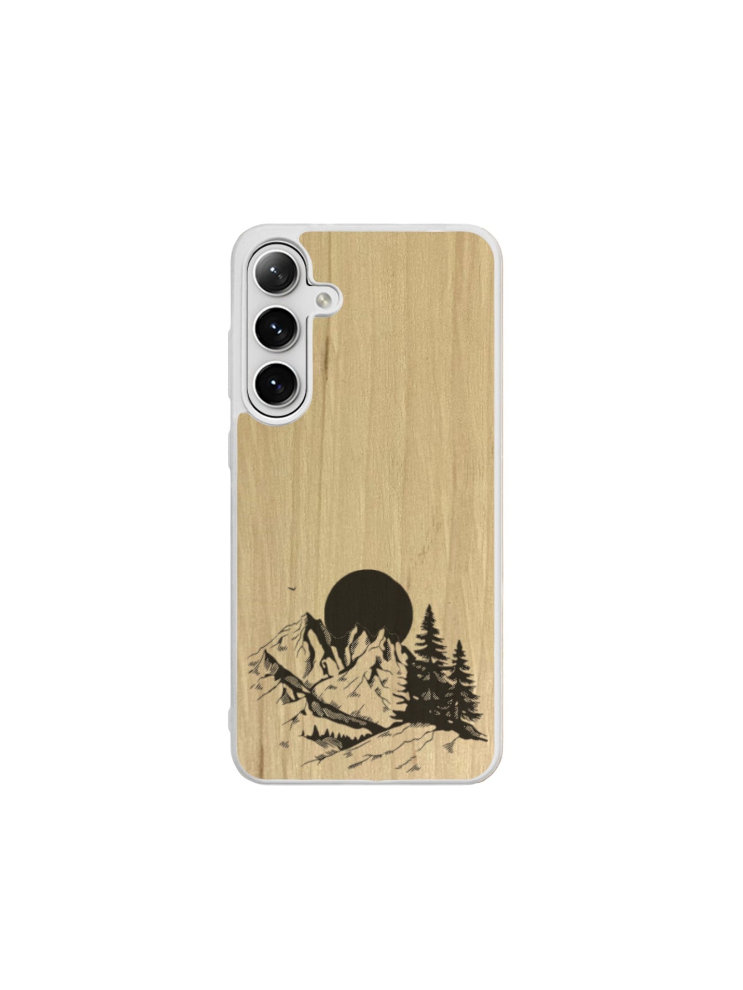 Coque Samsung Galaxy A Transparente - Paysage de montagne