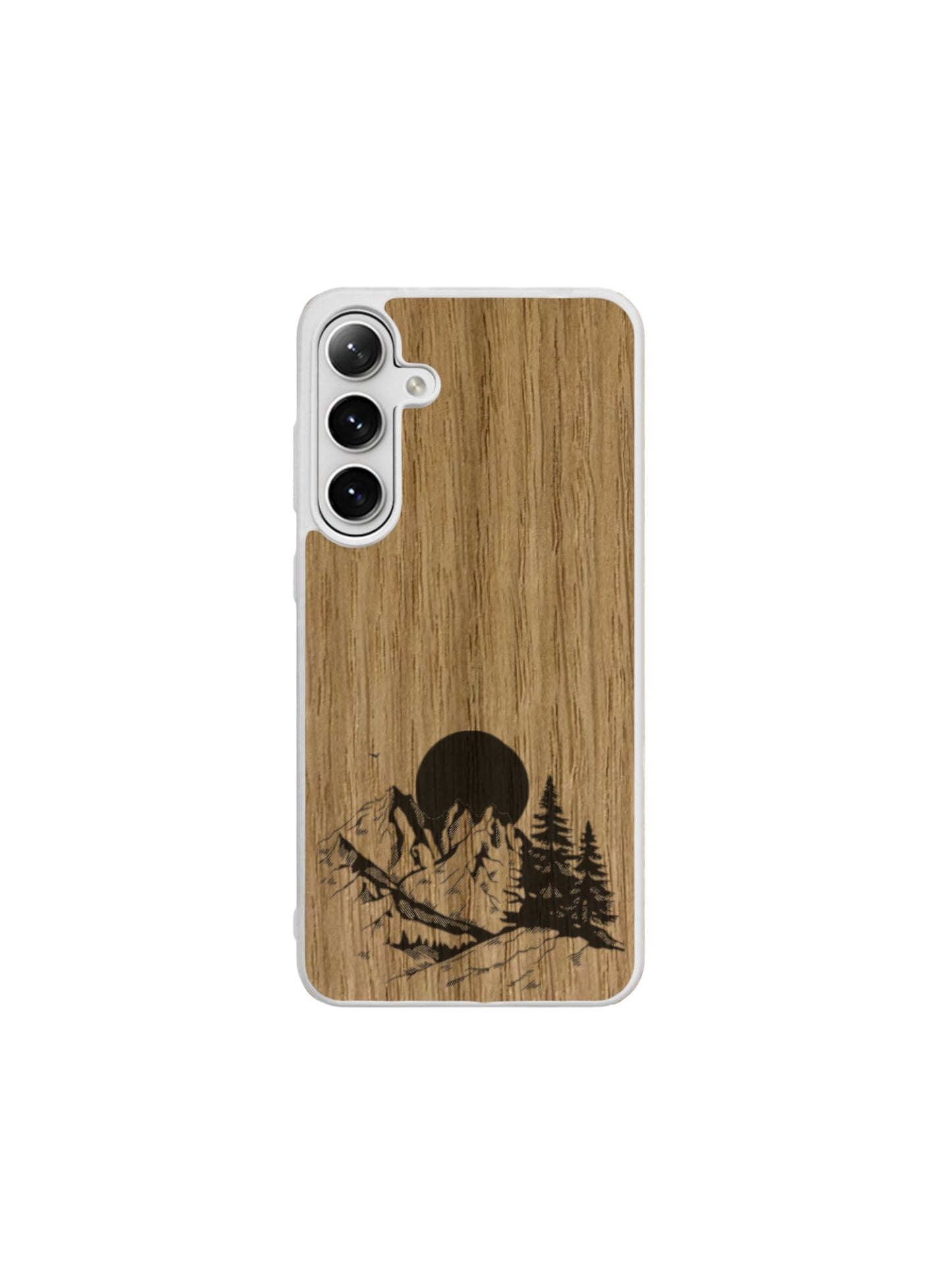 Coque Samsung Galaxy A Transparente - Paysage de montagne