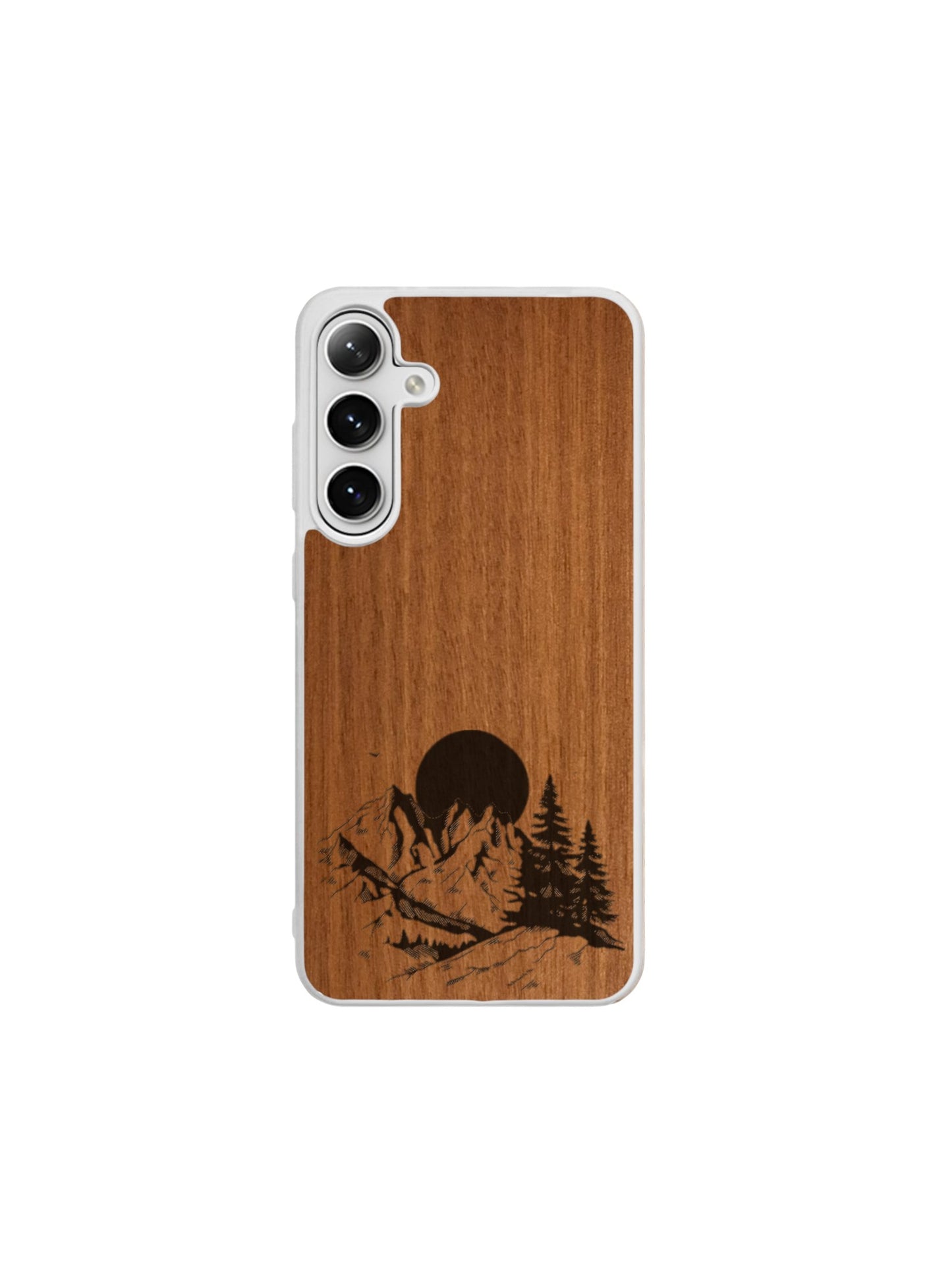 Coque Samsung Galaxy A Transparente - Paysage de montagne
