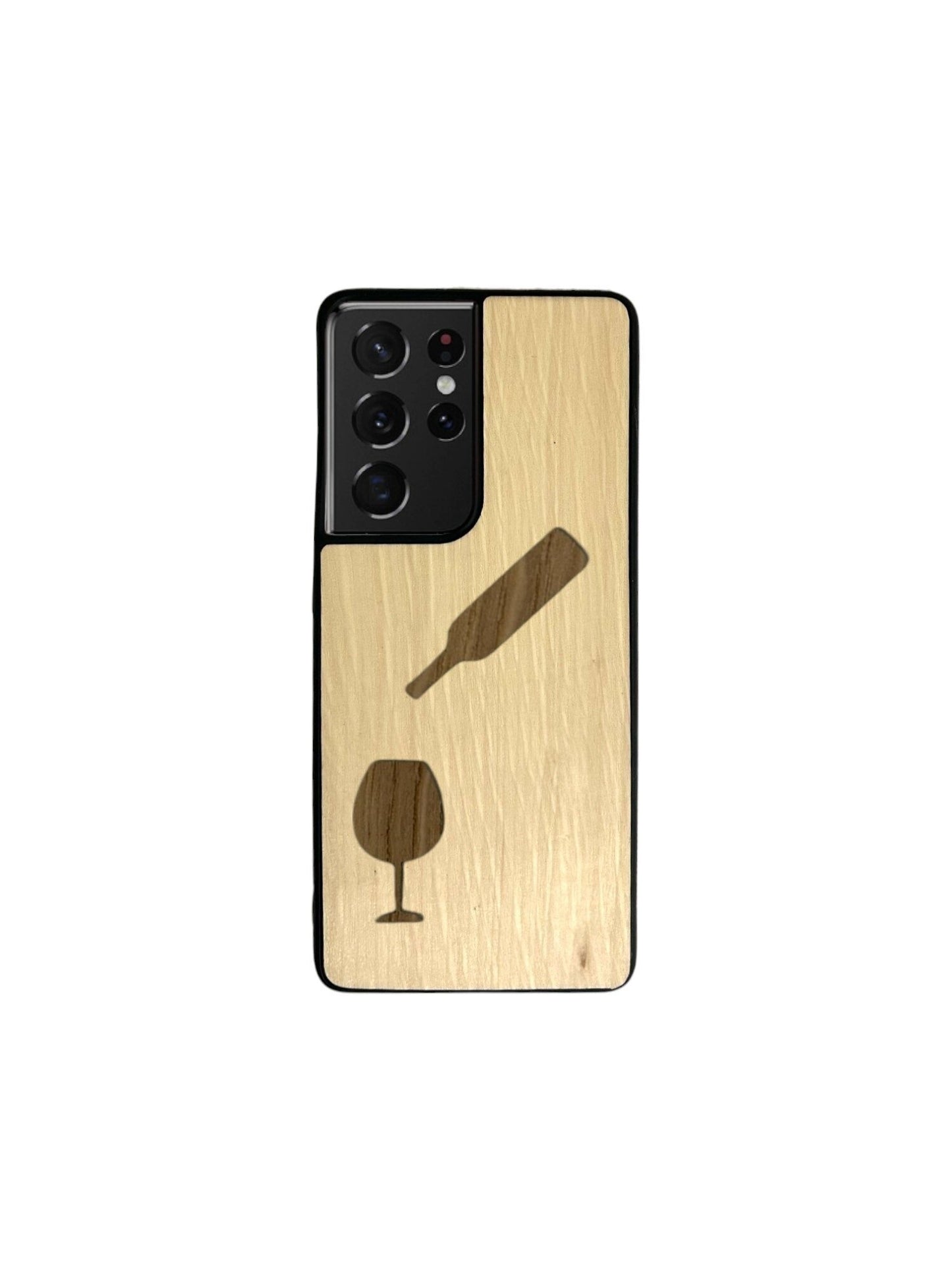 Custodia per Samsung Galaxy S - Bottiglia di vino