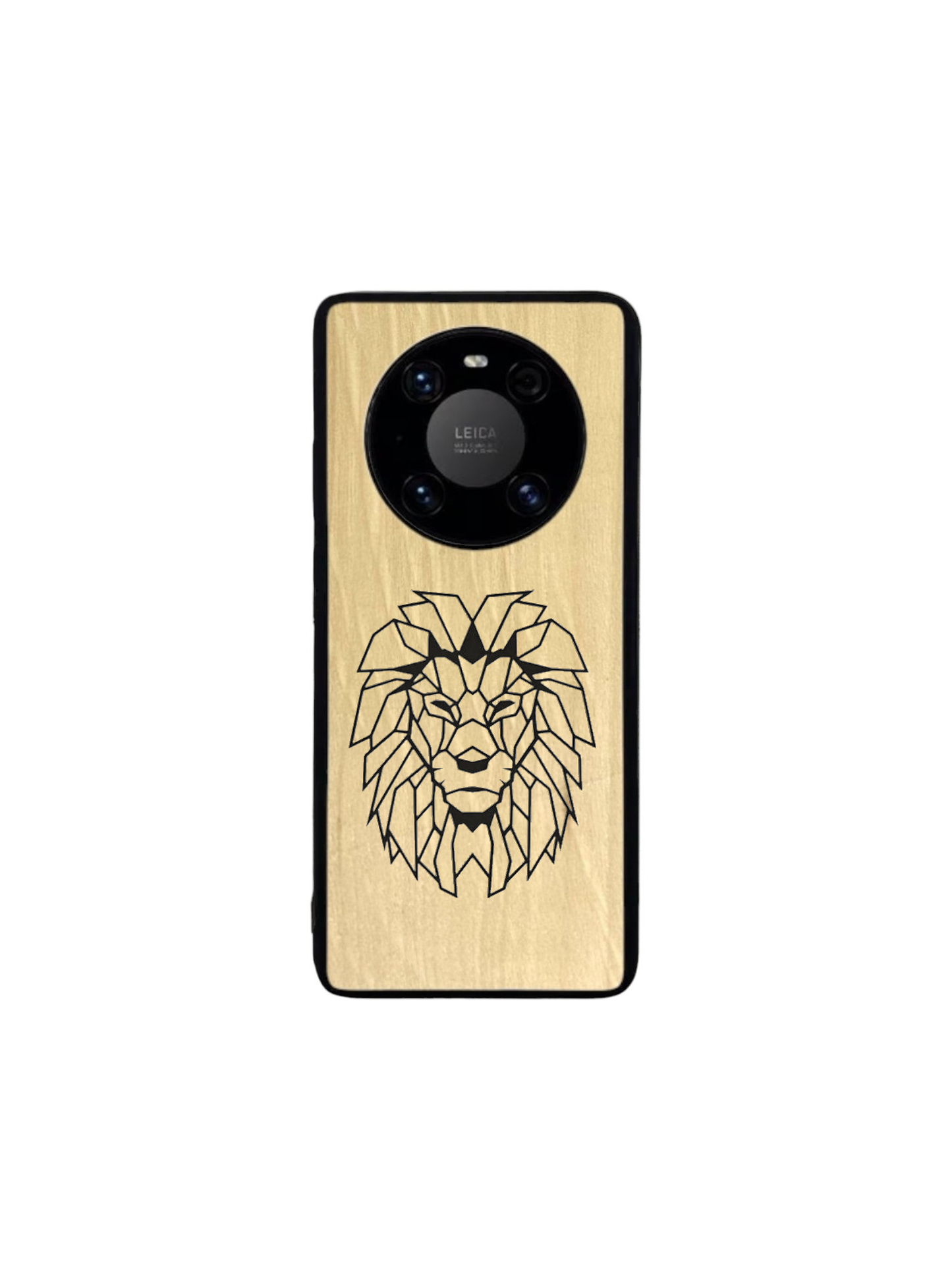 Huawei Mate case - Lion engraving