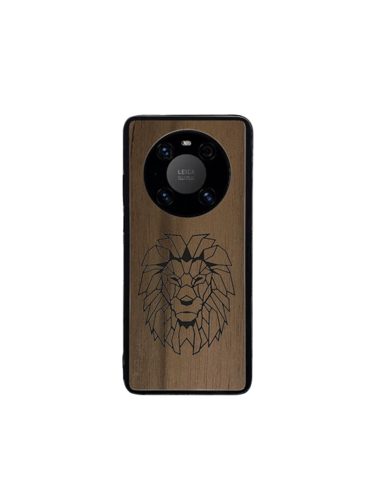 Huawei Mate case - Lion engraving