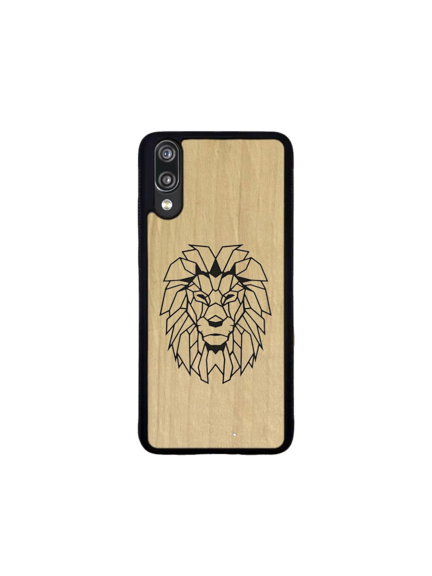 Huawei P case - Lion engraving